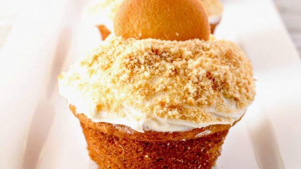 Mashed potatoes on a white plate.