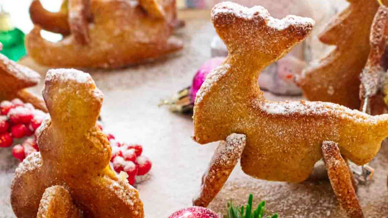 Keto Gingerbread Village.