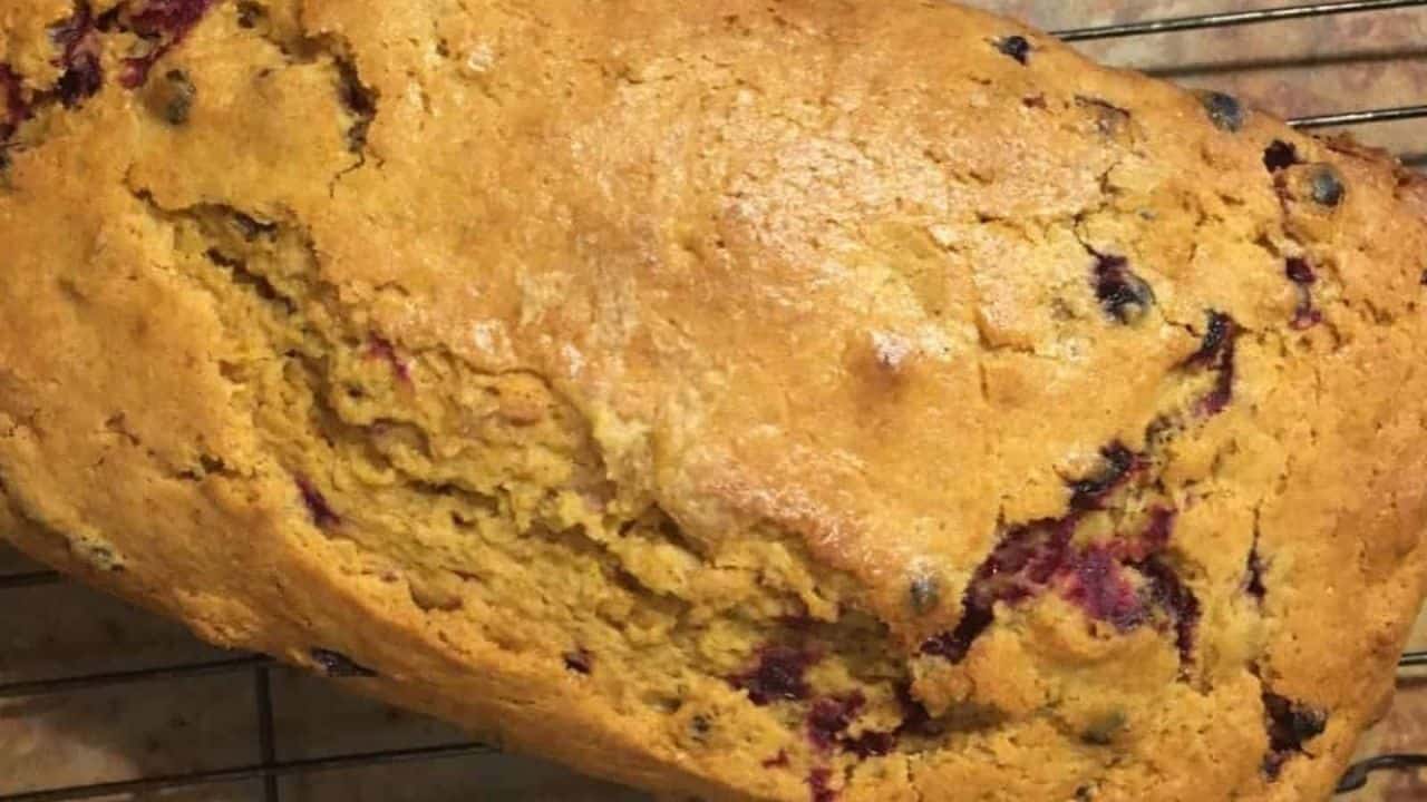 Cranberry Orange Graham Loaf.